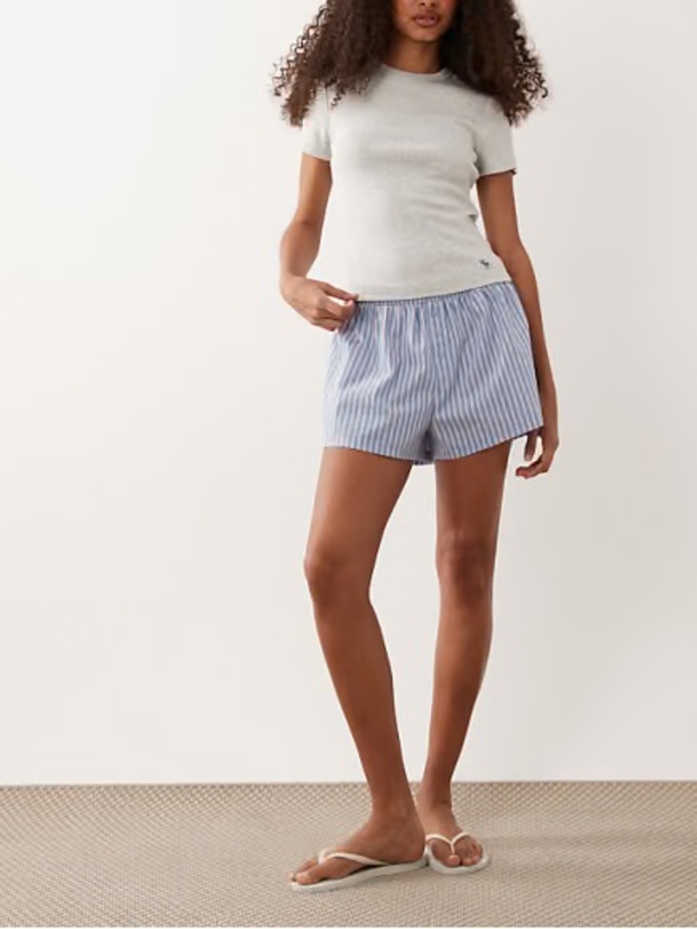 Abercrombie & Fitch Striped Shorts